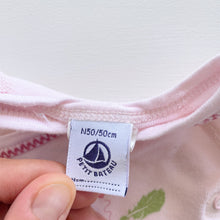 Load image into Gallery viewer, Petit Bateau Kimono Bodysuit Pink Radish (newborn)
