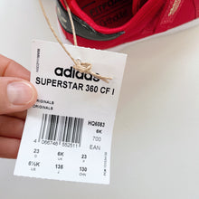 Load image into Gallery viewer, Adidas Superstar 360 CF Red NEW (EU23/US 6 1/2 / UK6)
