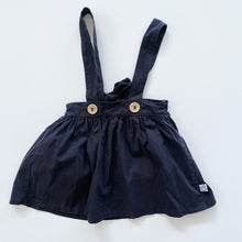 Load image into Gallery viewer, Pour Bebe Suspender Skirt Black (5y)
