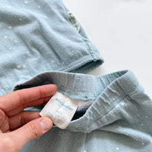 Load image into Gallery viewer, Woolbabe PJs Set Light Blue Starry Night (1y)
