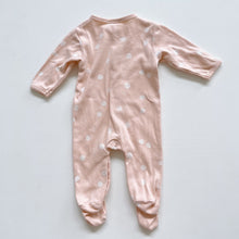 Load image into Gallery viewer, Nature Baby Organic Footed All-In-One Pink Dots (0-3m)
