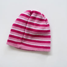 Load image into Gallery viewer, Hello Kitty Pink Stripe Beanie (2-4y)
