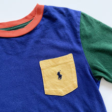 Load image into Gallery viewer, Polo by Ralph Lauren T-Shirt Colour Block (8y)
