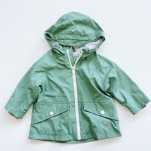 Load image into Gallery viewer, Zara Rain Jacket Green (9-12m)
