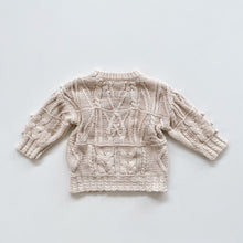 Load image into Gallery viewer, Raised in Beige Knitted Jersey Natural (12-18m)
