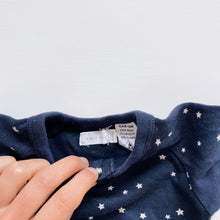 Load image into Gallery viewer, Jamie Kay Bodysuit Blue Stars (3-6m)
