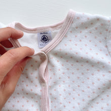 Load image into Gallery viewer, Petit Bateau Velvet All-In-One Pink Dotted (18m)
