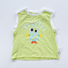 Load image into Gallery viewer, Cucutas Tank Top Lime Green (2-3y)
