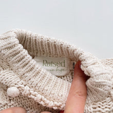 Load image into Gallery viewer, Raised in Beige Knitted Jersey Natural (12-18m)
