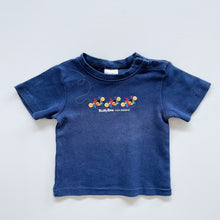 Load image into Gallery viewer, Buzzy Bee Tee Navy (6-12m)
