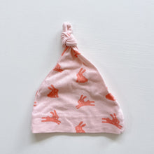 Load image into Gallery viewer, Seed Pink Bunny Hat (newborn)
