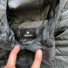 Load image into Gallery viewer, St Goliath Lightweight Puffer Jacket Black (2-3y)
