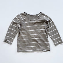 Load image into Gallery viewer, Jamie Kay Organic Stripe Top Green (5y)
