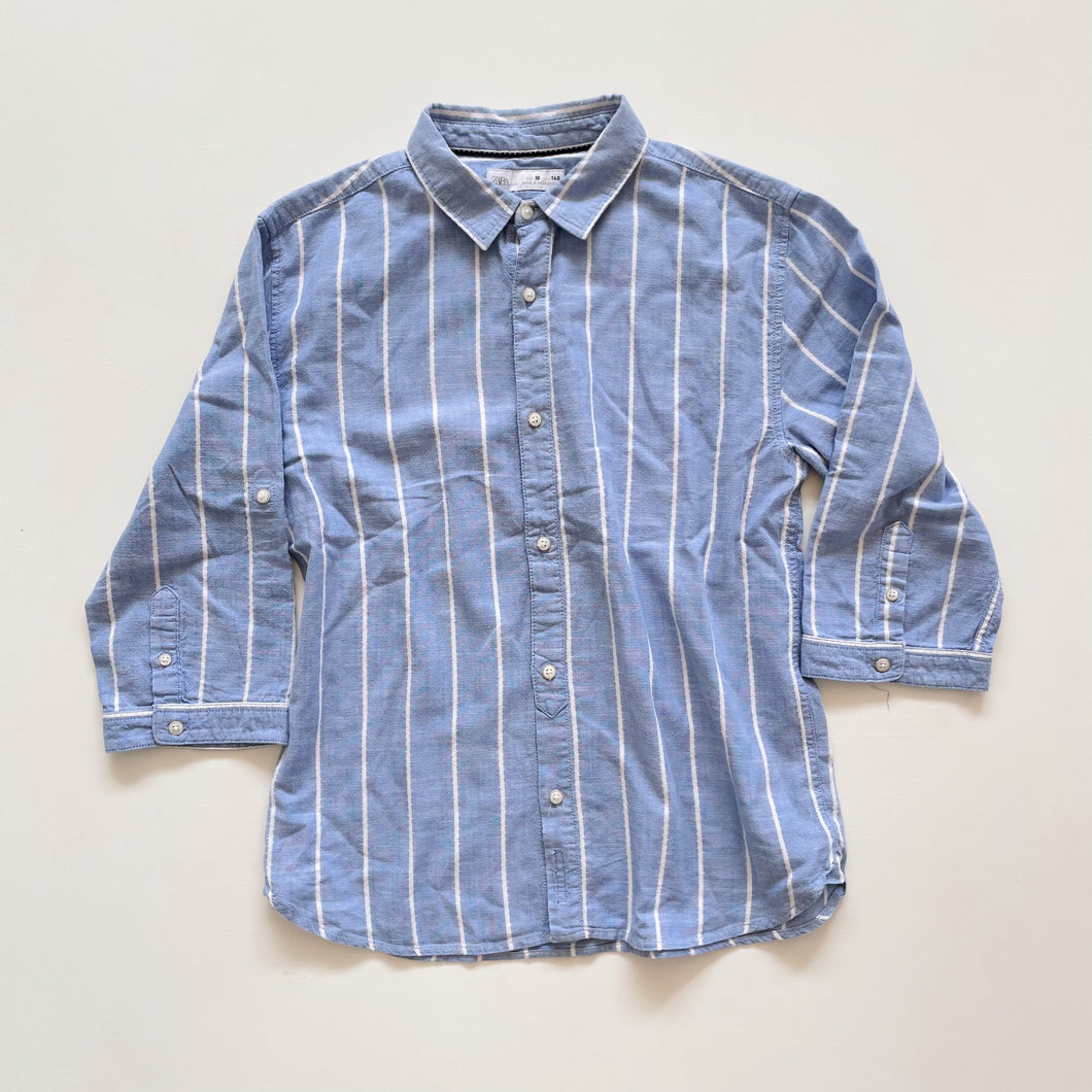 Zara Blue Stripe Shirt (10y)