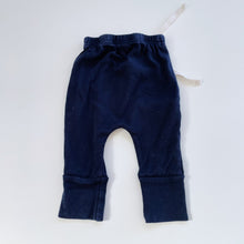 Load image into Gallery viewer, Nature Baby Organic Pants Navy (0-3m)
