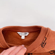 Load image into Gallery viewer, Mac &amp; Ellie Tiger Jumper Rust (4y)
