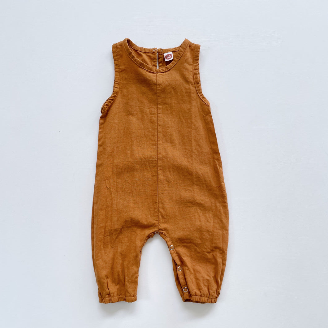 Mustard Overalls (3-6m)