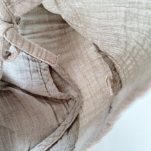 Load image into Gallery viewer, Nature Baby Organic Muslin Wrap Top Green (3-6m)
