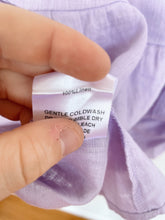 Load image into Gallery viewer, Angel Maternity Linen Top Lilac (M)
