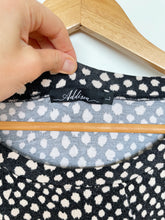 Load image into Gallery viewer, Addison Black/Beige Spotty Breastfeeding/Maternity Dress (Large)
