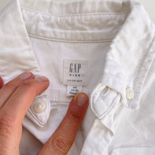 Load image into Gallery viewer, Gap Kids Kindy L/S White Shirt (4-5y)
