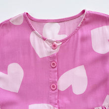 Load image into Gallery viewer, Pink Hearts Dress / Top (5-6y)
