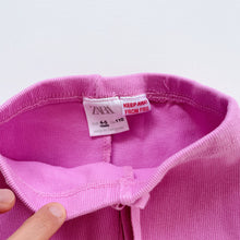 Load image into Gallery viewer, Zara Rib Leggings Dark Pink (4y)
