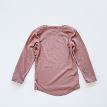Load image into Gallery viewer, Nature Baby Merino L/S Top Pink (3y)
