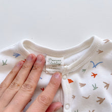 Load image into Gallery viewer, Nature Baby Organic Sleeping Gown Birds (0-3m)
