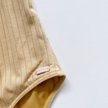 Load image into Gallery viewer, Roxy Girls Swim Suit Yellow Rib (10y)
