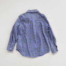 Load image into Gallery viewer, Ralph Lauren Blue Gingham Shirt (4y)
