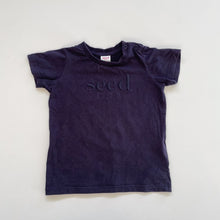 Load image into Gallery viewer, Seed Heritage T-Shirt Dark Navy (12-18m)
