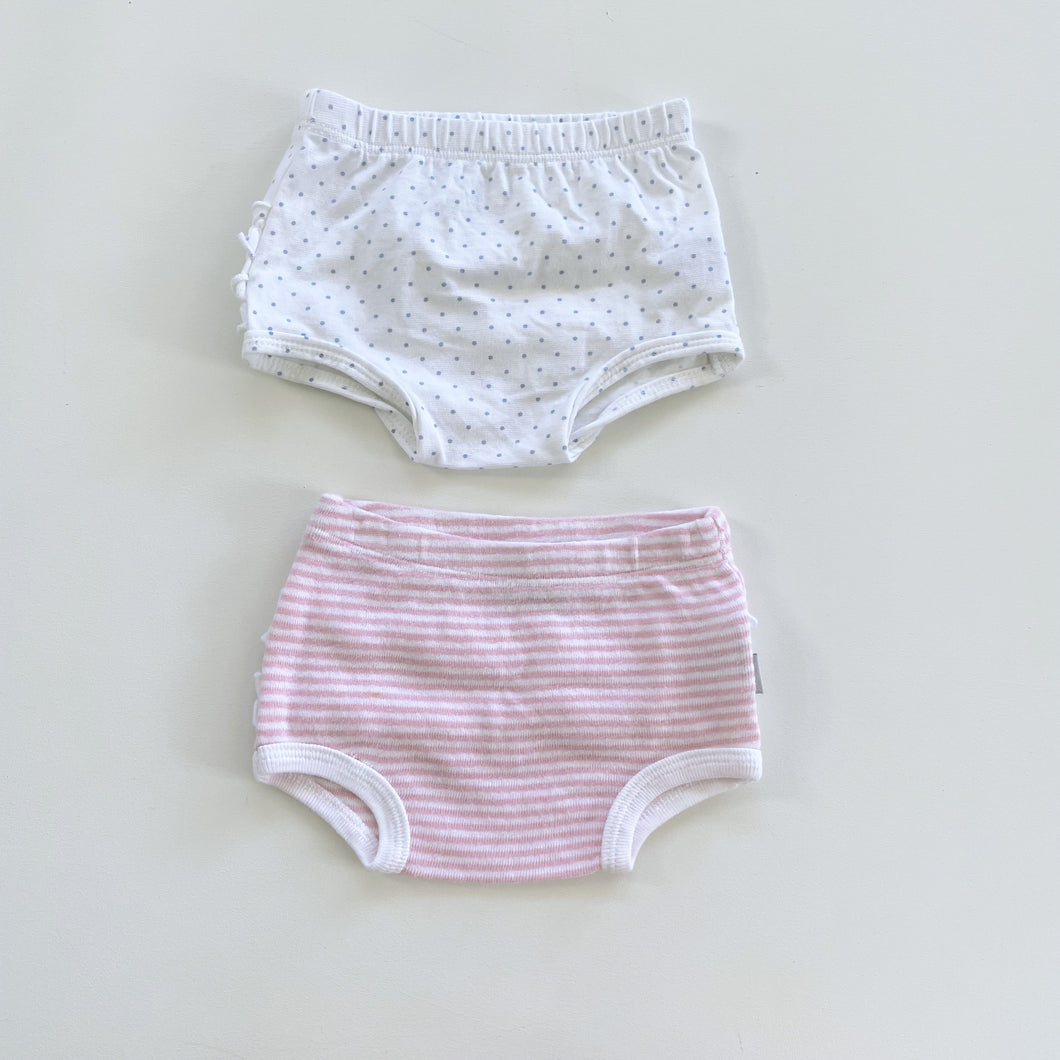 Dimples Organic Bloomers Bundle 2x (0-3m)