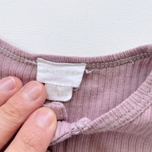 Load image into Gallery viewer, Jamie Kay Organic Rib Bodysuit L/S Periwinkle (6-12m)
