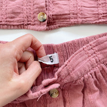 Load image into Gallery viewer, Cotton On Top + Skirt Bundle Berry (5y)
