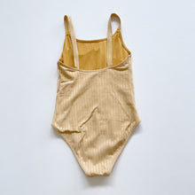 Load image into Gallery viewer, Roxy Girls Swim Suit Yellow Rib (10y)
