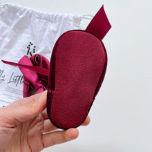 Load image into Gallery viewer, Karibou Victoria Velvet Mary Janes - Cherry Red NWOT (AU3 / 6-12m))
