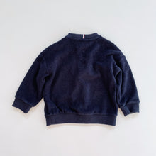 Load image into Gallery viewer, Tommy Hilfiger Terry Towelling Jumper Navy (2y)
