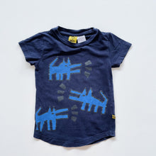 Load image into Gallery viewer, Band of Boys Dog Tee Blue (3y)
