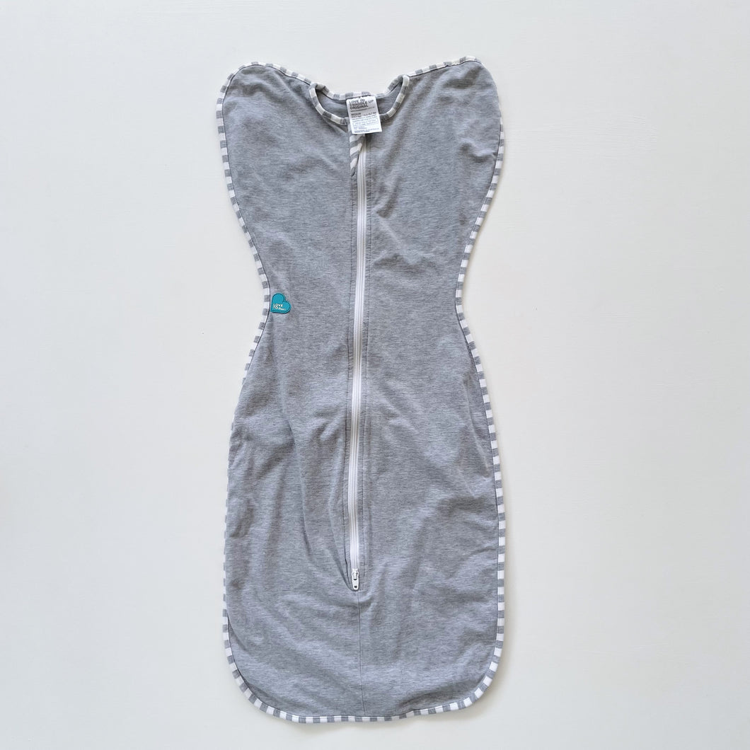 Love To Dream Swaddle Grey (Medium/ 3-6m)