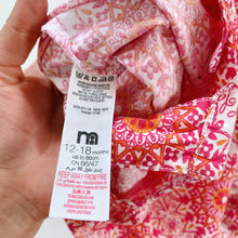 Load image into Gallery viewer, Mothercare Retro Floral Romper (1y)

