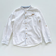 Load image into Gallery viewer, Zara White L/S Shirt (7-8y)

