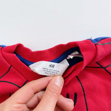 Load image into Gallery viewer, H&amp;M x Marvel Spiderman Jumper Blue/Red (5y)
