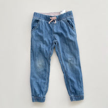 Load image into Gallery viewer, H&amp;M Lined Pants Denim Blue (4-5y)
