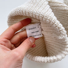 Load image into Gallery viewer, Ziggy Lou Knit Beanie Cream (1-2y)
