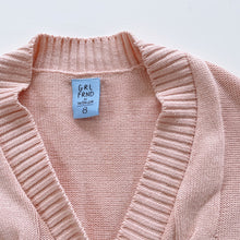 Load image into Gallery viewer, GRLFRND by The Girl Club Organic Cotton Cardigan Blush (8y)
