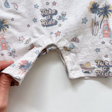 Load image into Gallery viewer, Milky Romper Take A Ride (3-6m)
