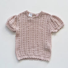 Load image into Gallery viewer, Zara Crochet/ Knit Top Beige (4-5y)
