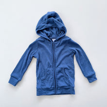 Load image into Gallery viewer, Milly &amp; Milo Merino Zip Hood Blue NWOT (12-18m)
