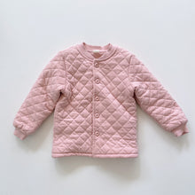 Load image into Gallery viewer, Cotton Quilted Jacket Pink (4y)
